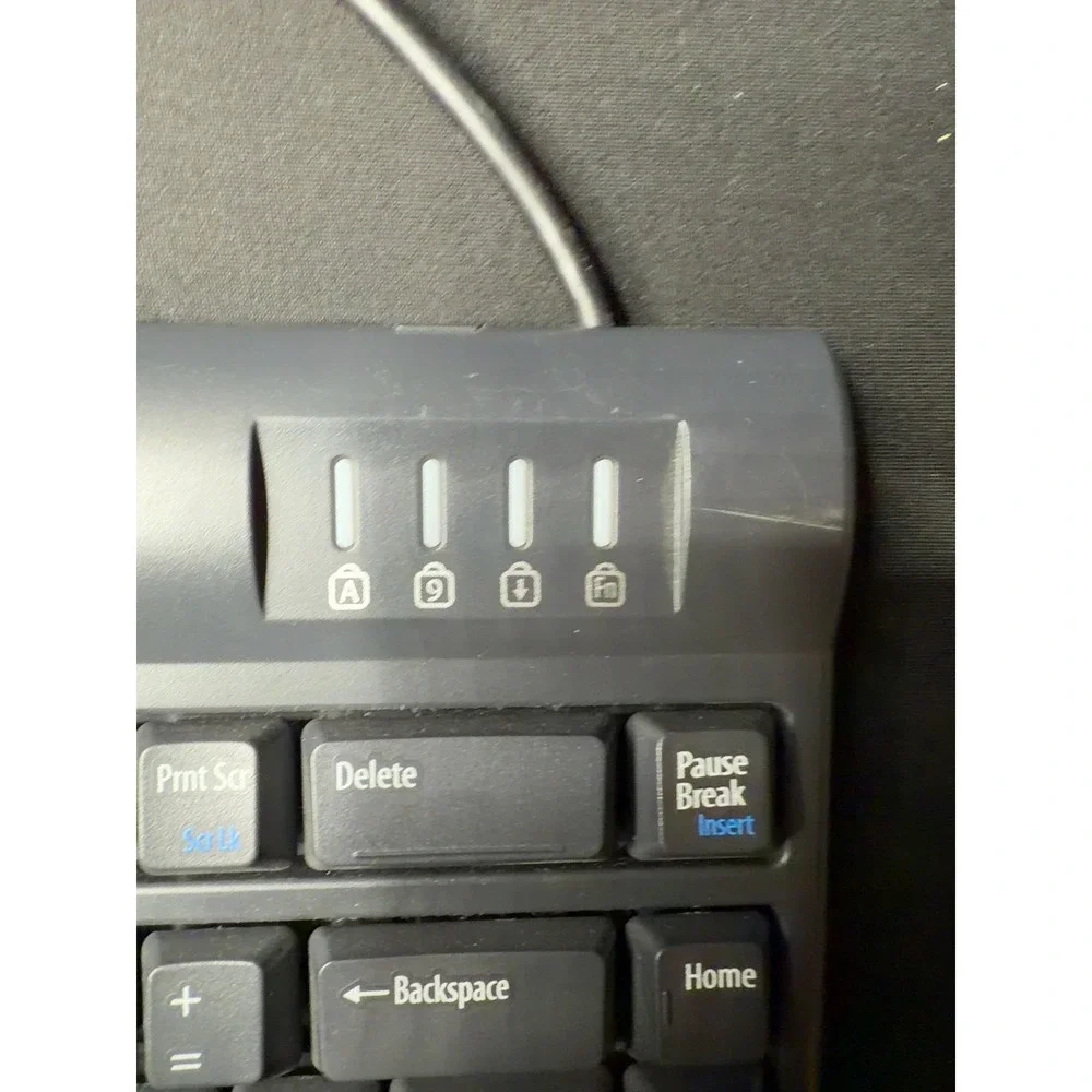 Kinesis Freestyle2 KB800 Ergonomic Split USB Keyboard Black‎ Tested Working